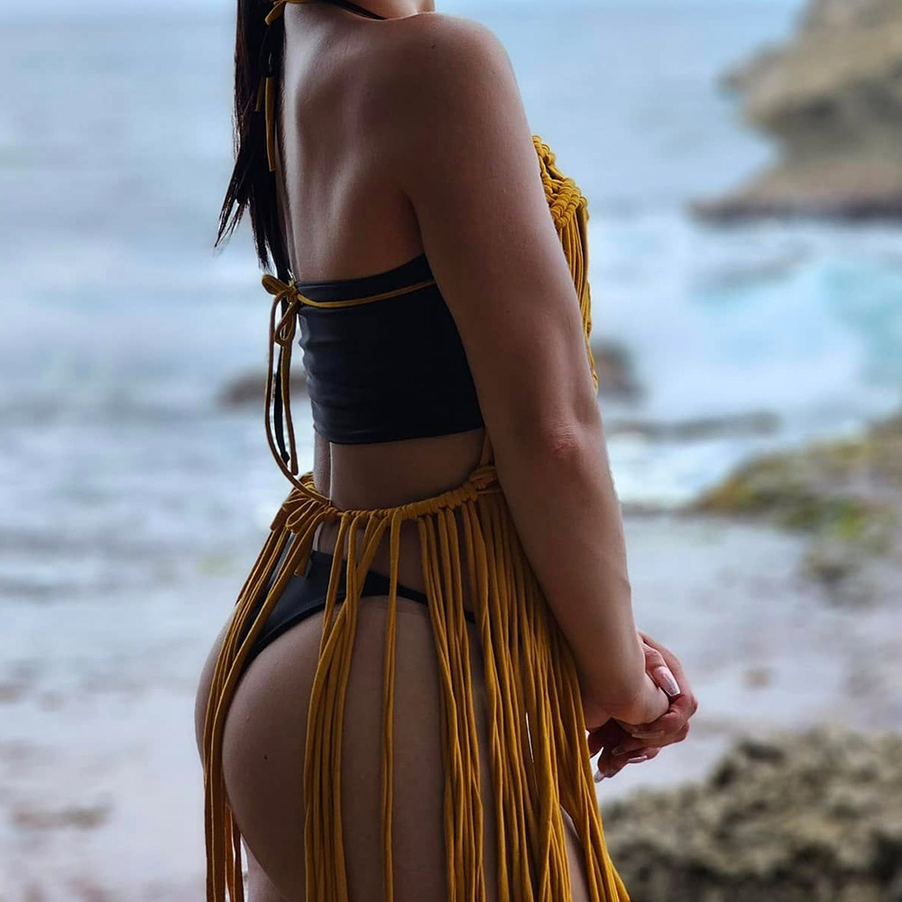 Festival Vacation Boho Beach W - Macrame Cord Cotton recension och pris
