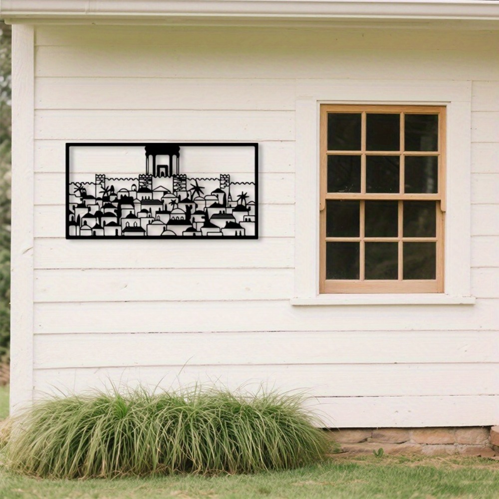 CIFBUY Metal Wall Art Jerusale - Art & Craft Village Pondicherry recension och pris